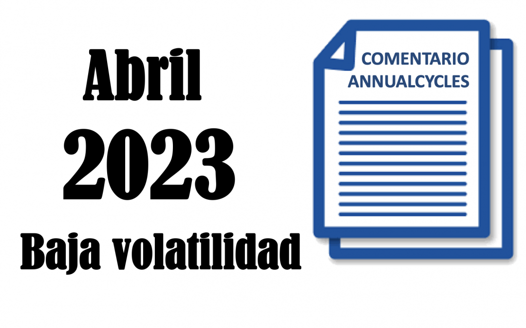 Abril 2023 – Baja volatilidad